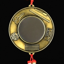 Bronze Zodiac Zodiac Kirin Small Octagonal Mirror Bride Wedding Mirror Small Nostalgoscope Feng Shui Supplies Bronze Mirror