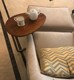 ຄວາມຄິດສ້າງສັນ oval ຂະຫນາດນ້ອຍຕາຕະລາງຂ້າງມືຖືຕາຕະລາງກາເຟ wrought ທາດເຫຼັກ sofa ແຈຕາຕະລາງ lazy bedside ຕາຕະລາງອ່ານງ່າຍດາຍ