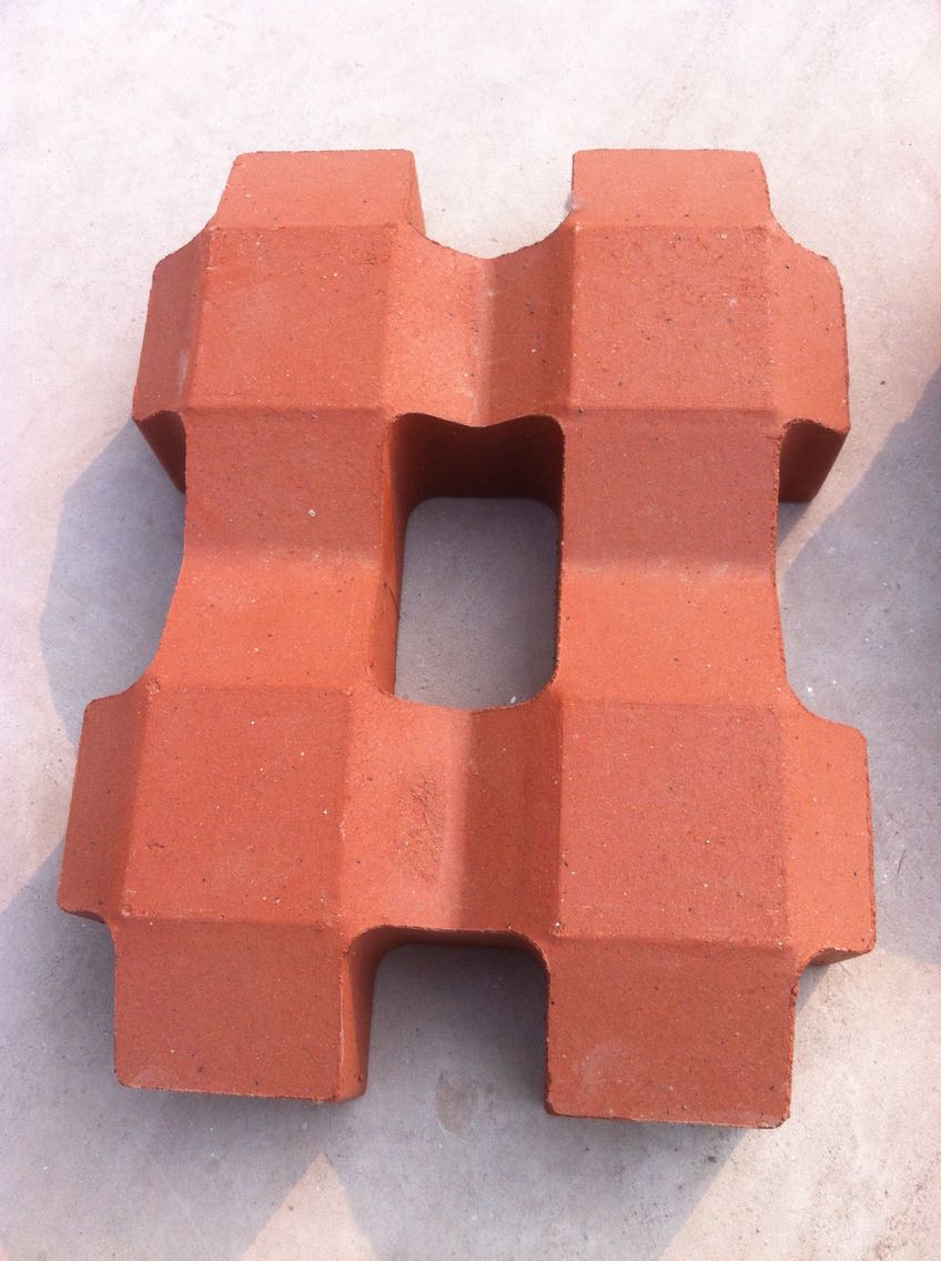 井字砖 草坪砖 陶土砖 停车砖 路沿石宜兴广场砖