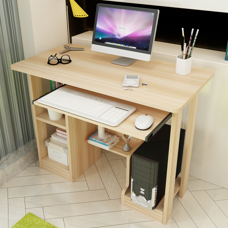 欧意朗电脑桌台式家用桌子简约现代办公桌简易书桌学生写字桌台产品展示图2