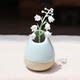Jingdezhen Ceramic jewelry ornaments creative home gardening flowers into a vase trumpet treasurer recommended Genius Jingdezhen Ceramic jewelry ornaments creative home gardening flowers into a vase trumpet treasurer recommended Genius