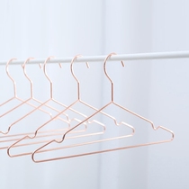 Shake sound with the same Nordic ins Rose gold hanger Princess hanger Simple gold drying rack Gold metal hanger