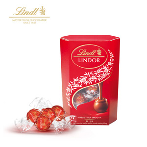 天猫超市lindt\/瑞士莲软心牛奶巧克力 - 16粒分享