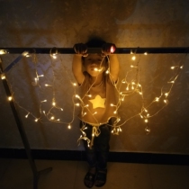 Valentines Day romantic confession decoration adult childrens birthday party arrangement led string light glowing night light