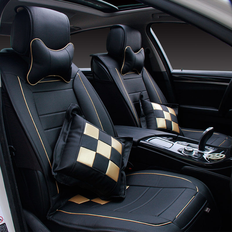 长安cs35逸动cs75悦翔v3致尚cx30汽车座套四季通用全包皮革夏季新