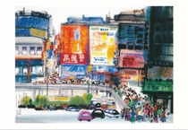 Taiwan Tourism Taipei City Art Museum Cultural and Creative Commemorative Gifts Collection Painting Postcards