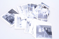 Alien image photo black and white flush photo Non-photo print