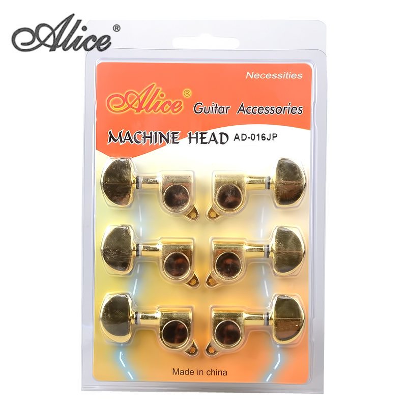 Alice ALICE AD-016JP Gold Plated Folk Guitar Strings Fully Enclosed Button Shafts