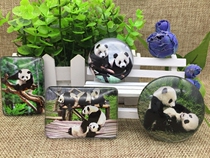 Panda refrigerator sticker glass magnetic sticker Chinese characteristics to send foreigners abroad gifts Sichuan Chengdu tourist souvenirs