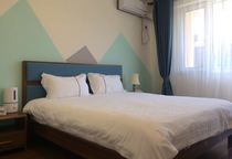 Beijing Xingtu Apartment Light luxury Boutique Big Bed Room
