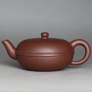 祥云阁紫砂正品宜兴名家紫砂壶手工钿合壶老紫泥60cc