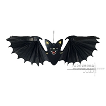 Halloween ghost festival decorations Halloween bat hanging Bar haunted house mall KTV stereo bat hanging
