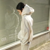 Special Spot Korea East Gate Spring Autumn Womens Pure Cotton Loose Casual Lianhood Pants Sports Suit two pieces