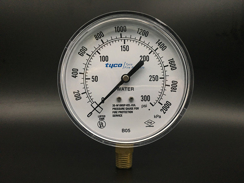 Genuine sale Tyco Fire brand pressure gauge pressure gauge 35W1005P