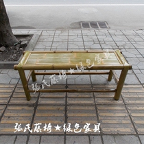 Zhangs rattan chair bamboo furniture bamboo stool long stool bamboo stool bamboo stool bench Sichuan Danan bamboo bamboo stool