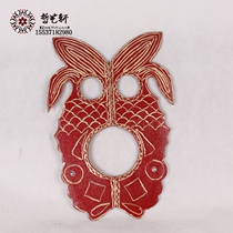 Peking Opera female Dan torture props fish wooden shackles Qingyi prisoners wooden shackles handcuffs