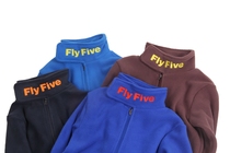 Boys Funnel collar sweater jacket for children and teenagers breathable fleece jacket does not play ball antistatic