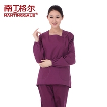 Nightingale hand-washing clothes Short-sleeved cotton long-sleeved mens and womens surgical clothes Doctor clothes brush hand clothes Operating room isolation clothes