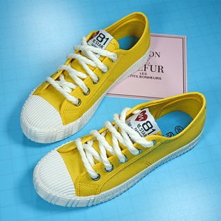 优步帆布鞋女ulzzang学生韩版2016百搭春秋原宿风复古街头小白鞋