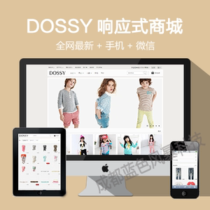 ecshop273模板php源码|dossy响应式商城网站