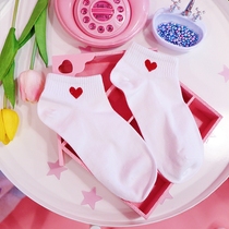 Meng girl soft sister hipster love women socks small cute cotton women college style short socks