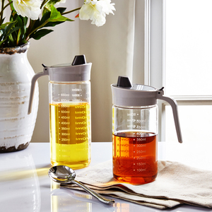 家用带刻度玻璃油壶