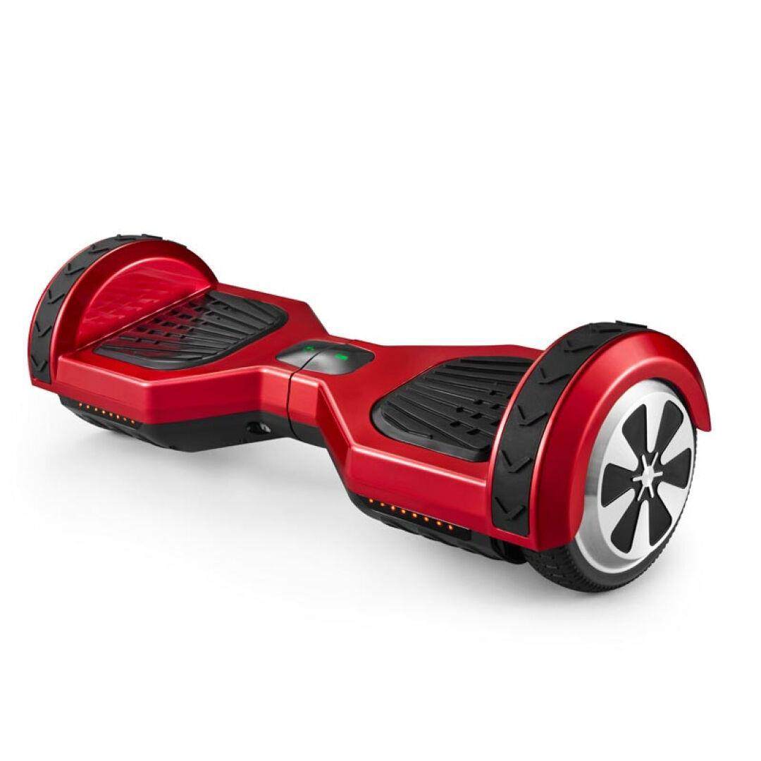 自由轮 智能平衡车两轮出行代步电动体感车 红色6.5英寸带蓝牙音