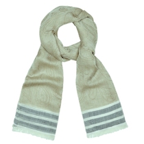 American Tourism Metropolitan Museum Cultural and Creative Commemorative Ceremonies Boutique Paisley Jacquard Wool Scarf