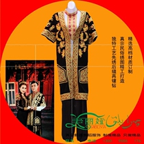 Xinjiang Uighur Muslim national wedding wedding dress performance singing costume Male adult vest top trousers