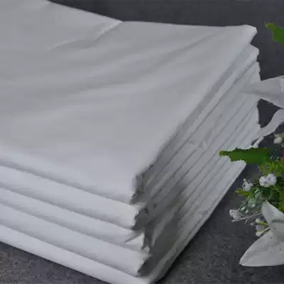 Cotton yuan bai plain encryption quilt cover quilt topper linen sheet sheets pillowcase pillow bag four-piece