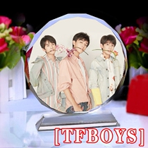 tfboys perimeter Wang Yuan Wang Junkai Yi-close one thousand Seal Posters Write a True Birthday Gift for Girls and Girls Creative Gift