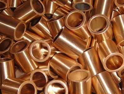 Powder metallurgy oil bearing copper sleeve guide sleeve copper sleeve copper bushing good quality ເສັ້ນຜ່າສູນກາງພາຍໃນ 4MM-12MM