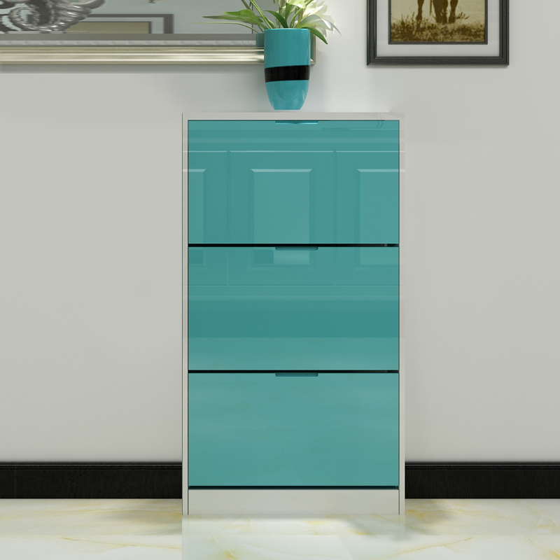 亿家达现代简约烤漆欧式鞋柜Z231