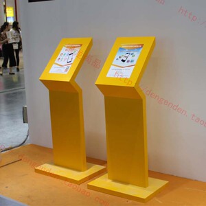 银龙尚品宣传台烤漆流水台中岛展示柜展示桌展