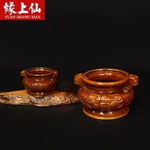 Antique incense burner Large Buddha hall for the Buddha worship god utensils Sacrifice Ancestral blessing incense inserts Worship indoor Buddha incense inserts