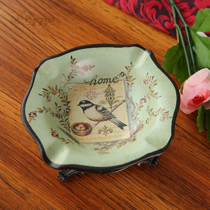 American home sitting room ashtray restoring ancient ways furnishing articles European creative home tea table decoration ceramic decoration ashtray