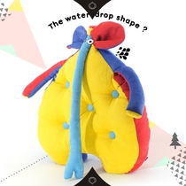 Steam elf creative water drop series elephant contrast color belly yellow hand Red Blue
