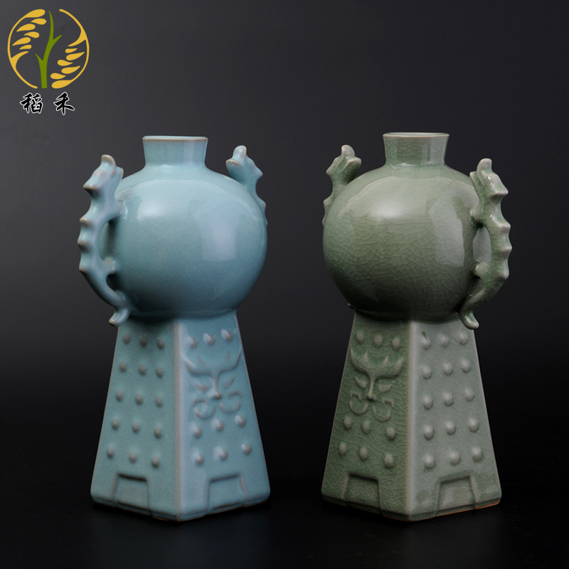 Origin of the ruzhou your up authentic your porcelain craft vase furnishing articles home sitting room adornment collection gifts