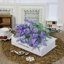 2-color romantic lavender online shop photography background Taobao photo shooting props decoration ornaments simulation flower