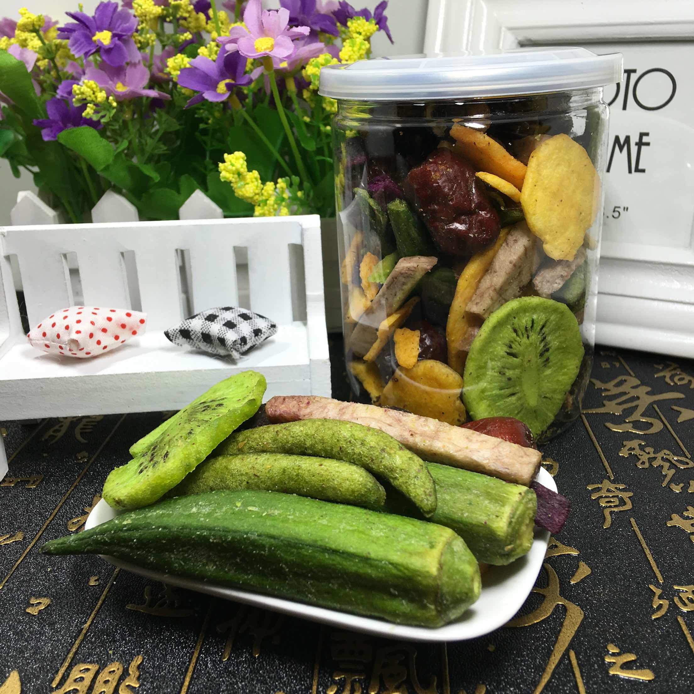 任意3件包邮蔬果干148g综合水果干蔬菜干脱水干果混合果蔬脆零食