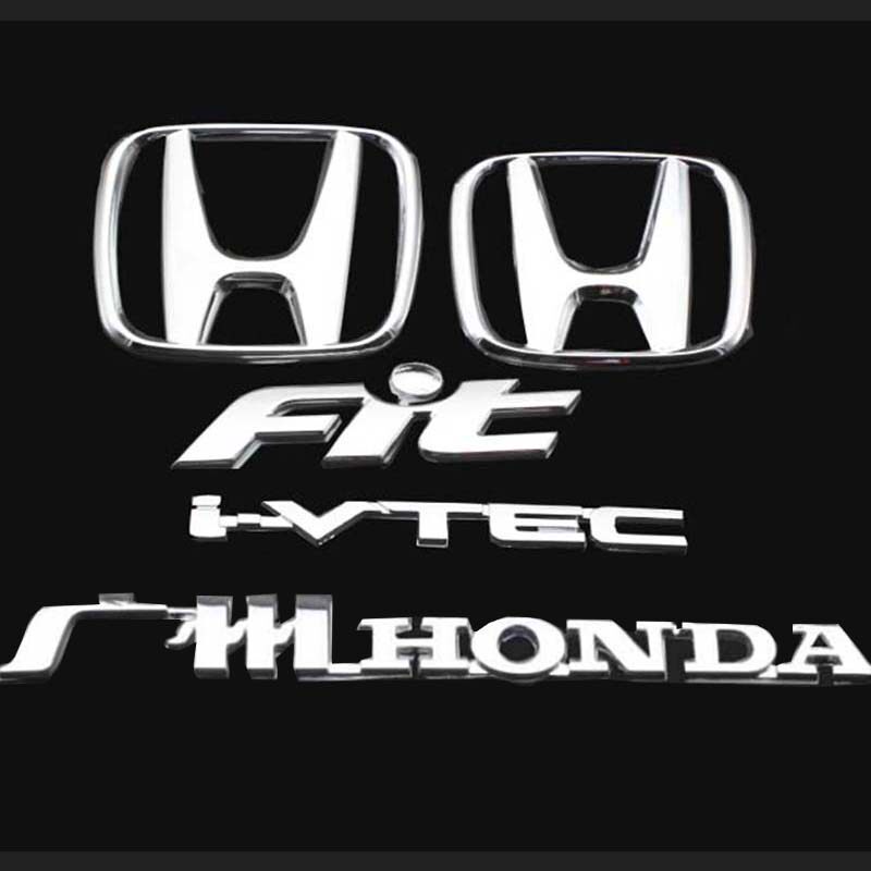适用于本田honda老款两厢三厢飞度车标 fit前后车标标志 前中网标