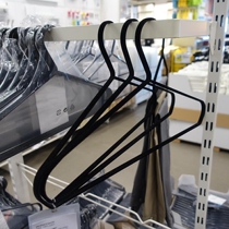 Shanghai confused IKEA domestic Stryki Hanger 3-piece set of single trouser rack