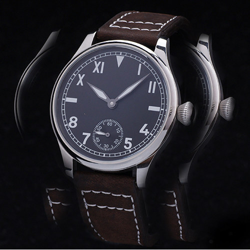 parnis柏尼时海鸥st3621琼斯机芯手动上弦机械手表男表