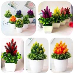 New 12 Styles Artificial Plants Potted Indoor Green Plant