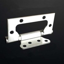 Off-axis eccentric eccentric mute hinge t-page x wooden door stainless steel letter hinge slot-free 4-inch door