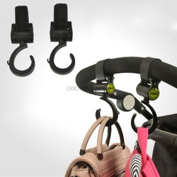 Extremely Fast Baby Stroller Hook Multifunctional 360 Degrees Rotation