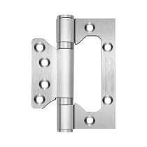 Stainless steel thickened hinges 4 inches 5 inches ultra-quiet bearing invisible door bedroom R room wooden door lotus leaf hardware accessories