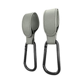 Extreme 2pcs Baby Stroller Hook Soft PU Leather Pram Hooks Baby