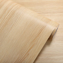 Thickened Beech Wood Cabinet Renovated Log Wood Grain Stickers Self-Adhesive Wall Sticker Wardrobe TV Cabinet COLOUR SOLID WOOD STICKER