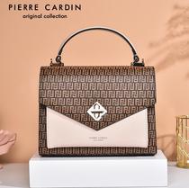 Pierre Cardin bag womens bag New 2021 spring one shoulder shoulder bag fashion foreign style Hand bag large capacity